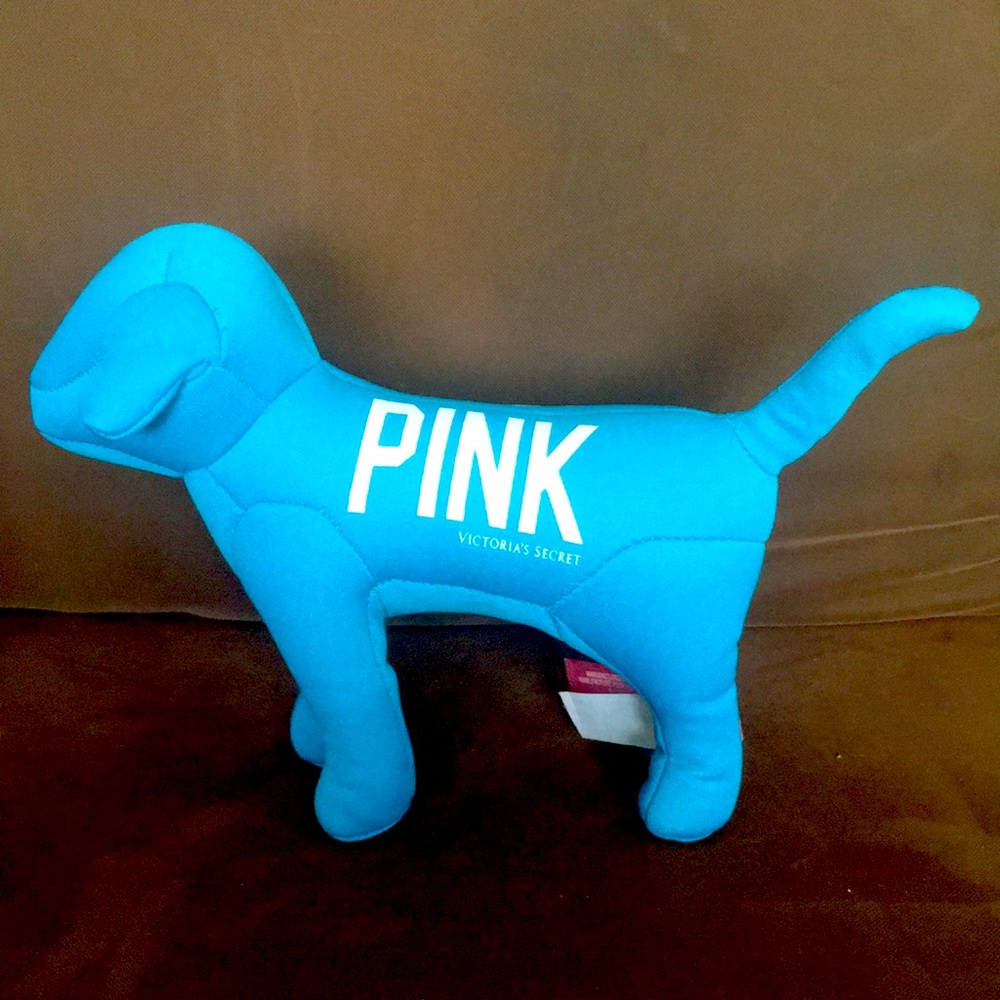 Victoria's Secret PINK 1986 Classic Plush Blue Dog